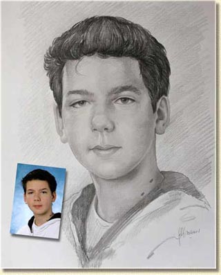 portrait d'un garçon